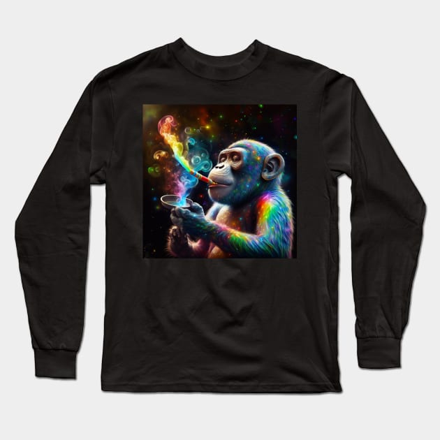 Stoned Ape Theory Long Sleeve T-Shirt by PsychedelicPour